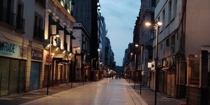 Clientes felices en la playa